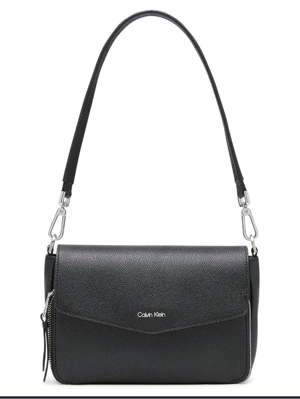 Calvin Klein dark green purse